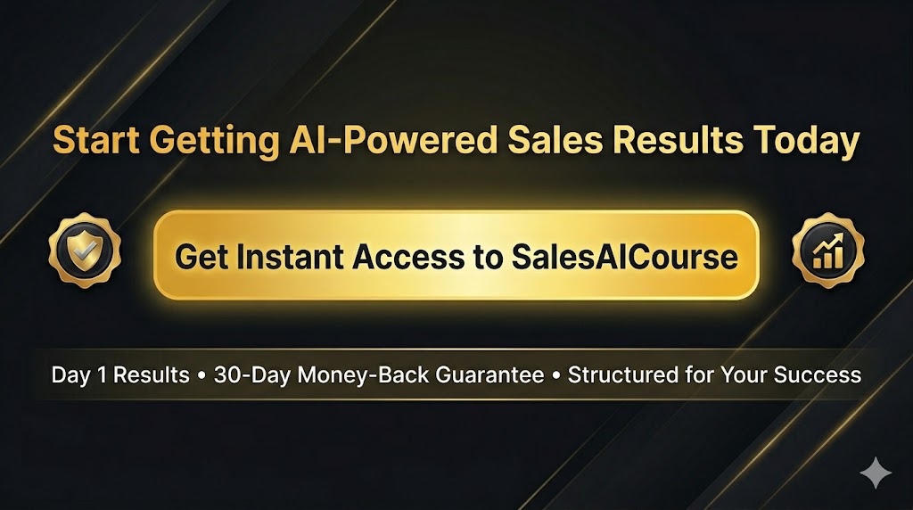 SalesAI Review – get instant access to SalesAICourse with 30-day money-back guarantee