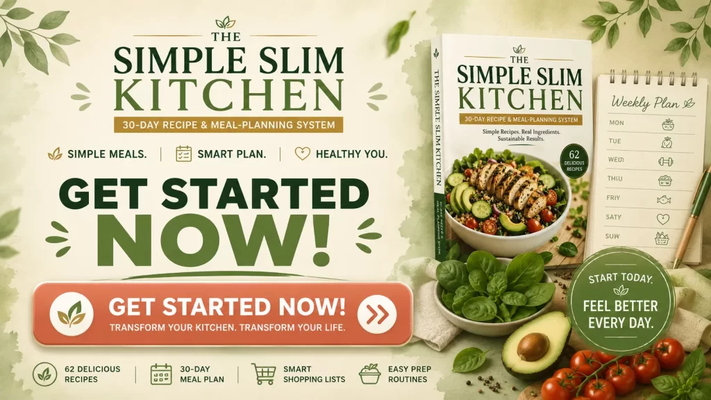 The Simple Slim Kitchen Review – call to action banner for current pricing